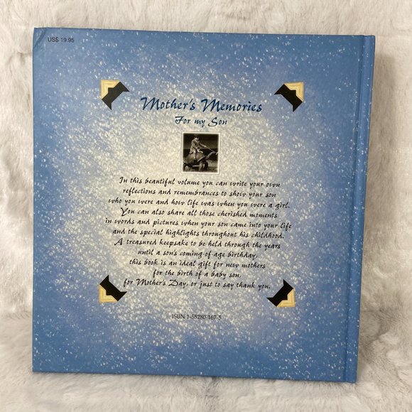 Mother's Memories - For My Son - (Write Your Own Remembrances) Hardcover - Picture 10 of 10